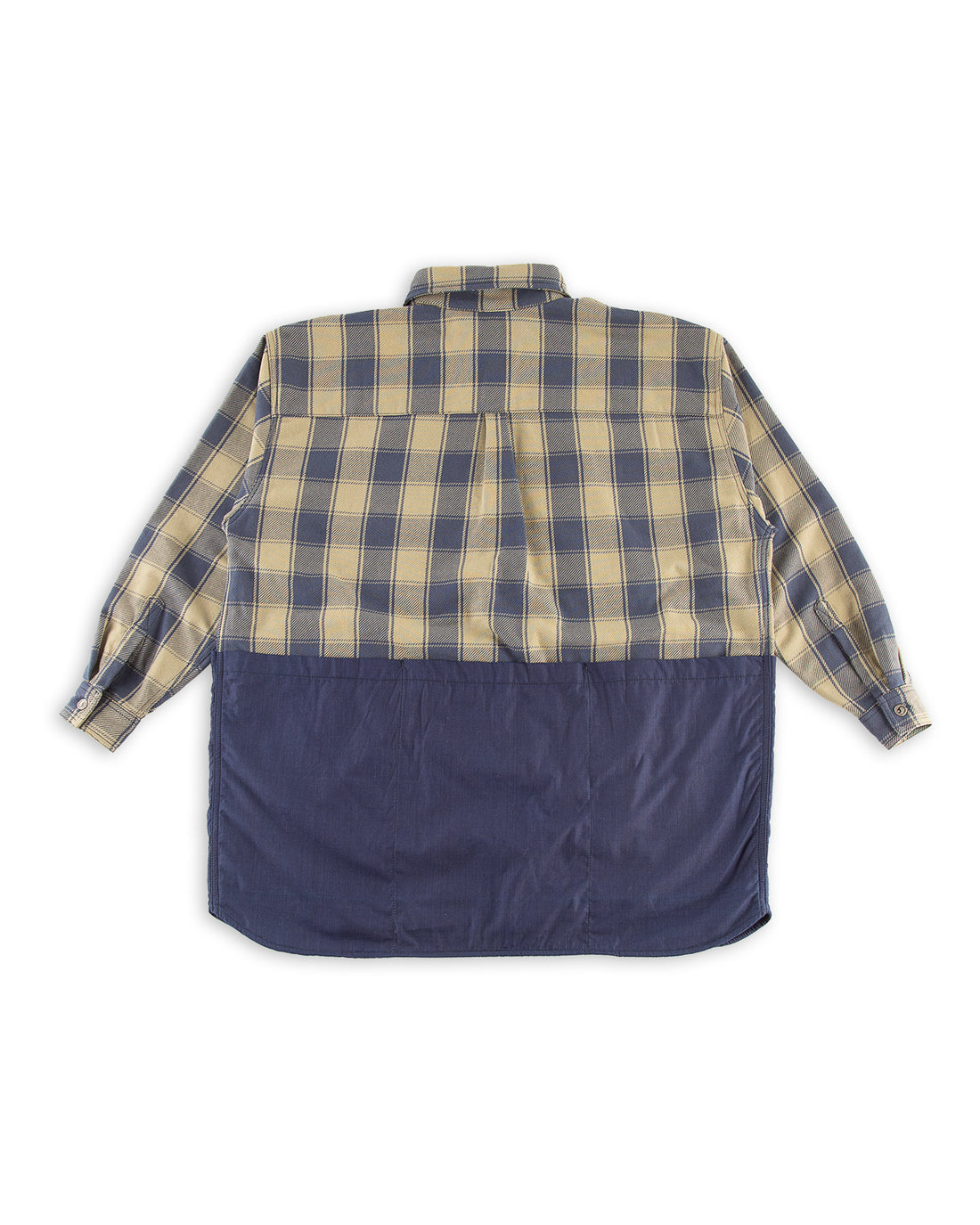 W'Menswear Mechanical Aid Shirt - Indigo Check - Standard & Strange