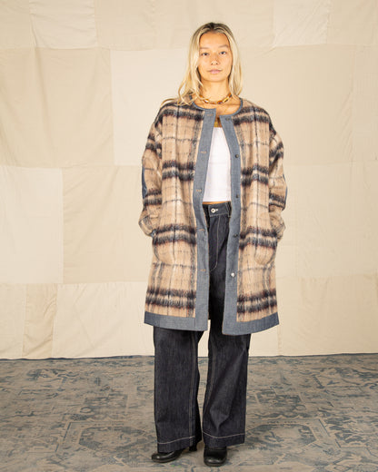 W'Menswear Rally Coat - Beige - Standard & Strange