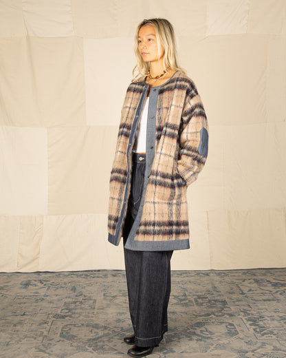 W'Menswear Rally Coat - Beige - Standard & Strange