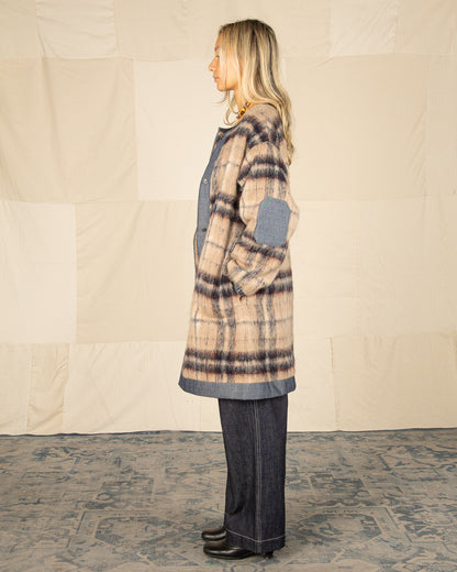 W'Menswear Rally Coat - Beige - Standard & Strange