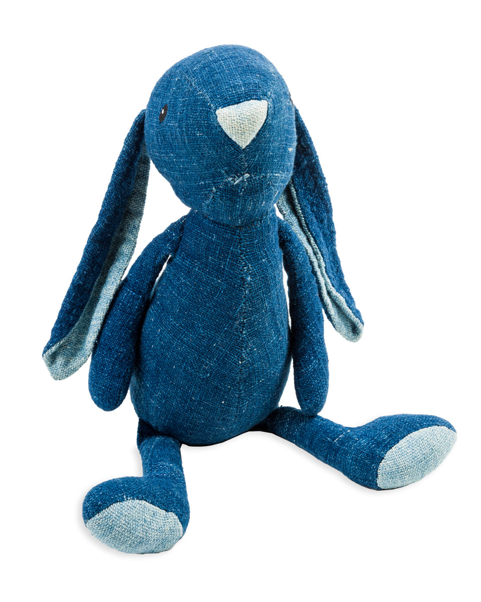 W'Menswear Stuffed Bunny Rabbit - Indigo - Standard & Strange