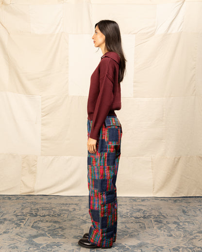 W'Menswear Track Sweater - Burgundy - Standard & Strange