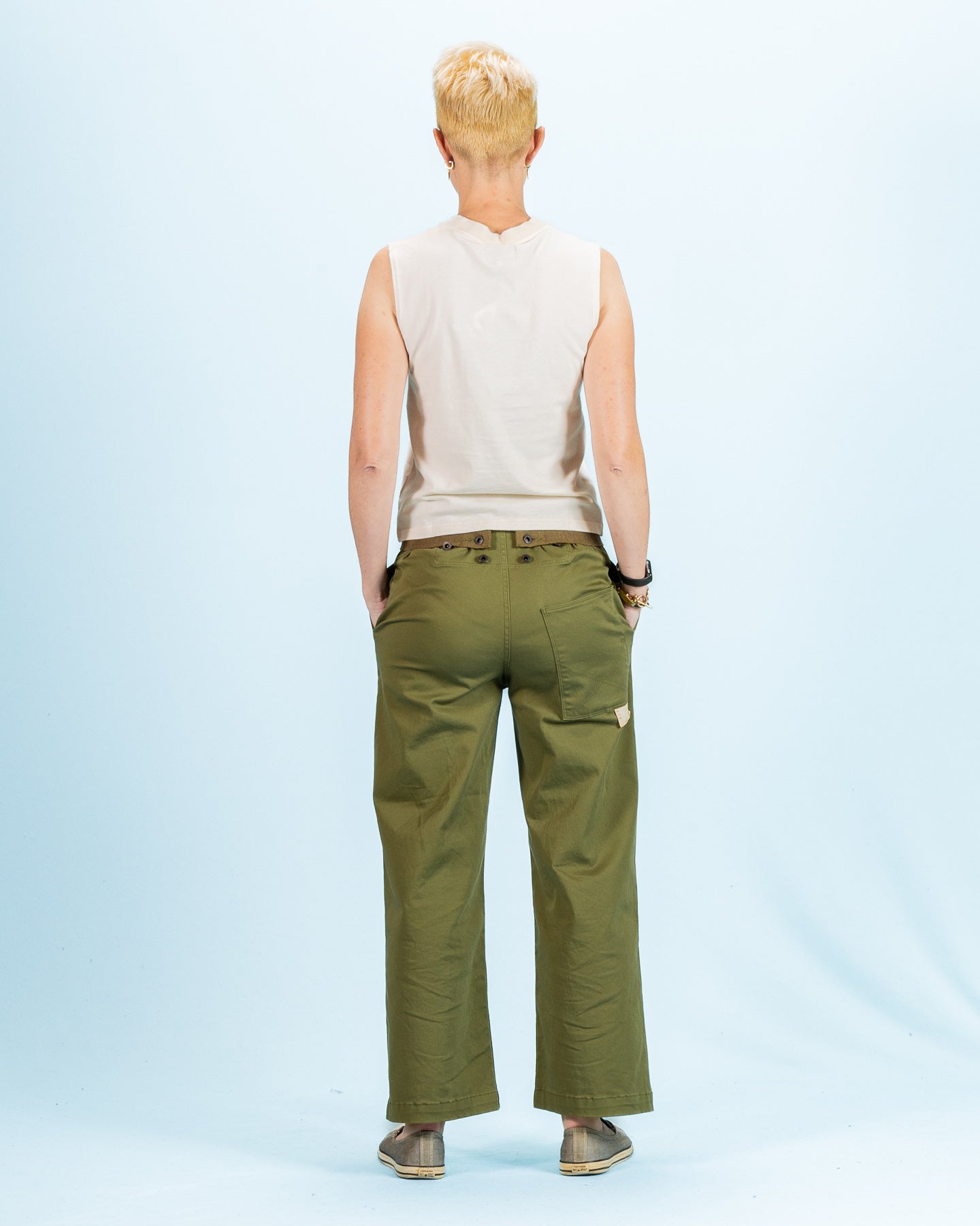 W'Menswear W'mens Tank - Natural Cotton/Hemp - Standard & Strange