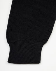 W'Menswear Waffle Pullover - Black - Standard & Strange