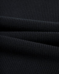 W'Menswear Waffle Pullover - Black - Standard & Strange