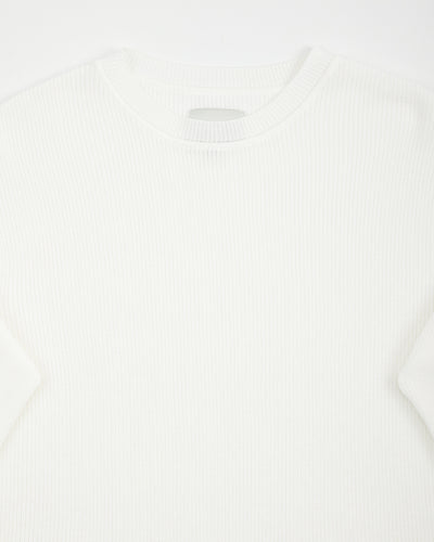 W'Menswear Waffle Pullover - Off-White - Standard & Strange