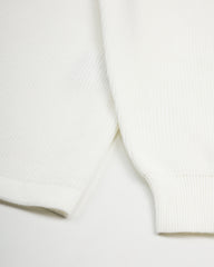 W'Menswear Waffle Pullover - Off-White - Standard & Strange