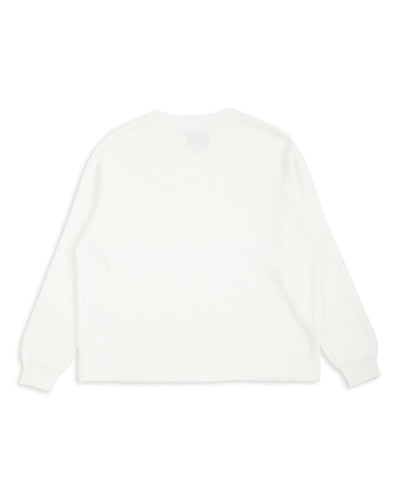 W'Menswear Waffle Pullover - Off-White - Standard & Strange