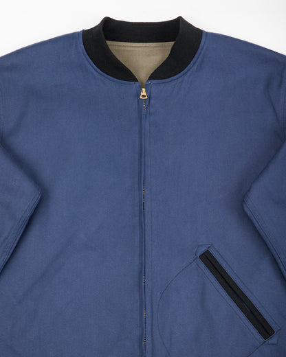 Warehouse Cadet's Varsity Jacket - Gray/Navy - Standard & Strange