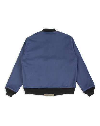 Warehouse Cadet's Varsity Jacket - Gray/Navy - Standard & Strange