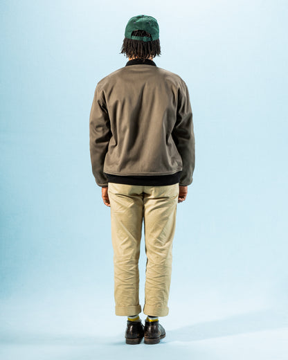 Warehouse Cadet's Varsity Jacket - Gray/Navy - Standard & Strange