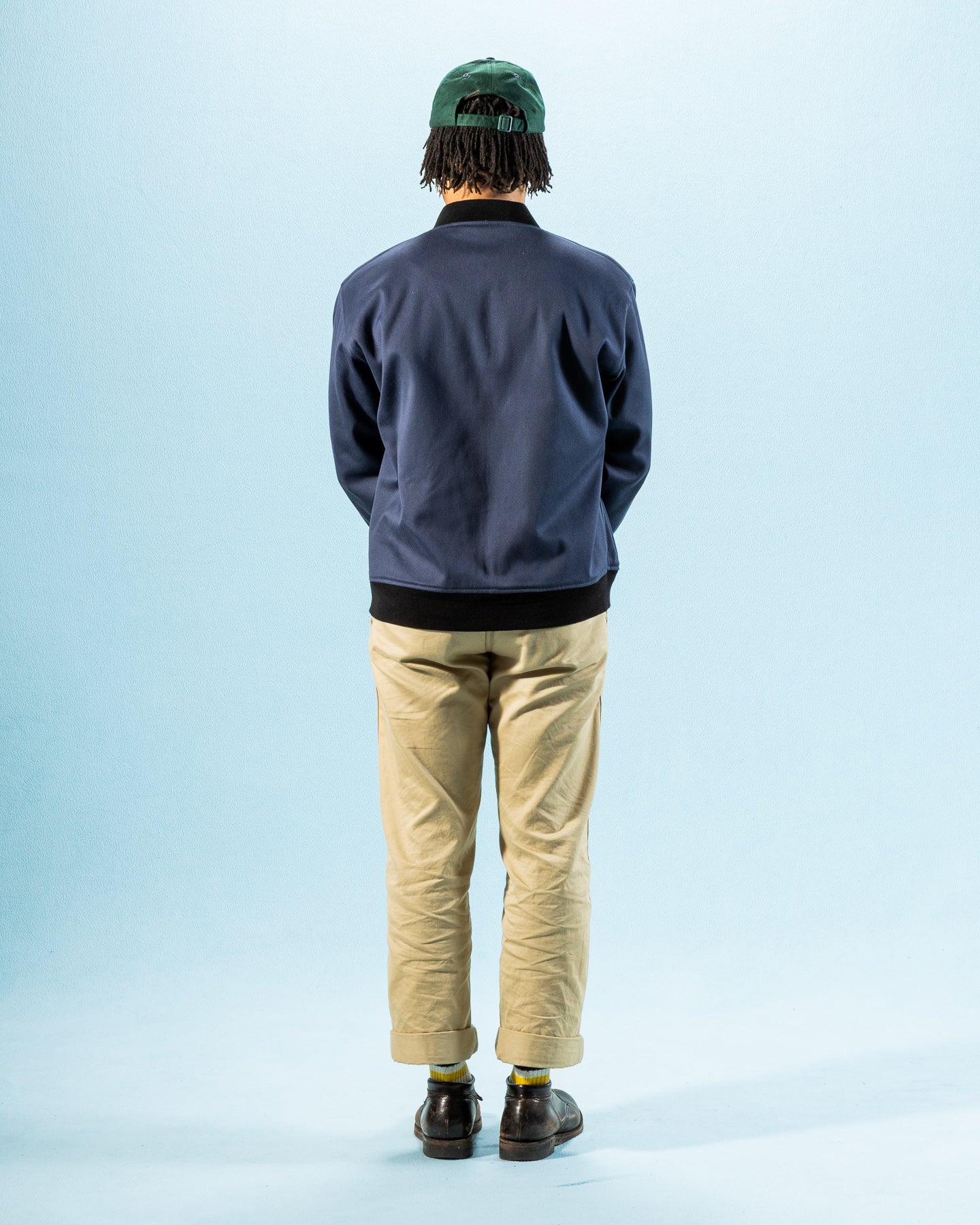 Warehouse Cadet's Varsity Jacket - Gray/Navy - Standard & Strange