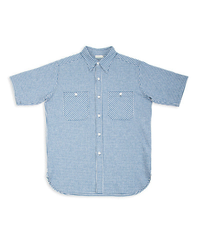 Warehouse Lot 3056 Check Work Shirt - Blue Gingham - Standard & Strange