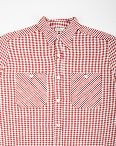 Warehouse Lot 3056 Check Work Shirt - Red Gingham - Standard & Strange