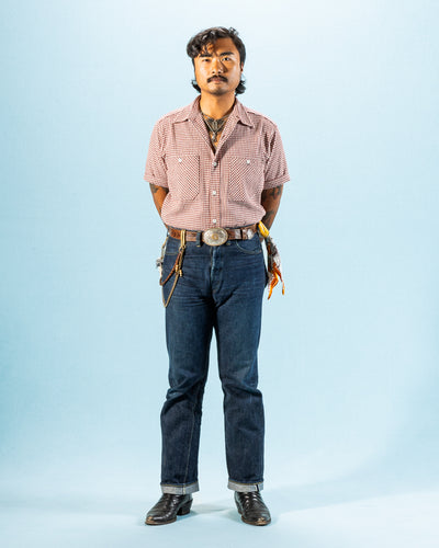 Warehouse Lot 3056 Check Work Shirt - Red Gingham - Standard & Strange