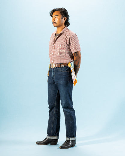 Warehouse Lot 3056 Check Work Shirt - Red Gingham - Standard & Strange