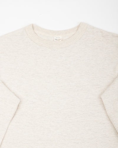 Warehouse Long Sleeve Crew Neck Tee - Oatmeal - Standard & Strange