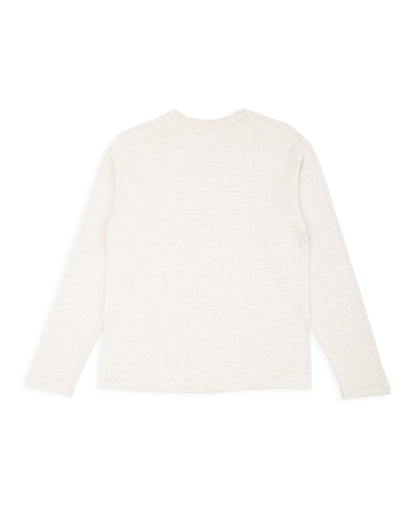 Warehouse Long Sleeve Crew Neck Tee - Oatmeal - Standard & Strange