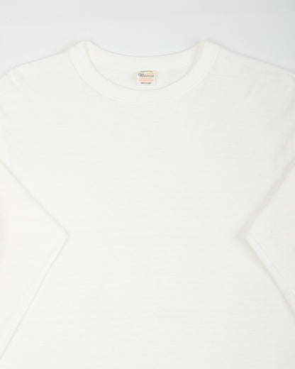 Warehouse Long Sleeve Crew Neck Tee - Off White - Standard & Strange