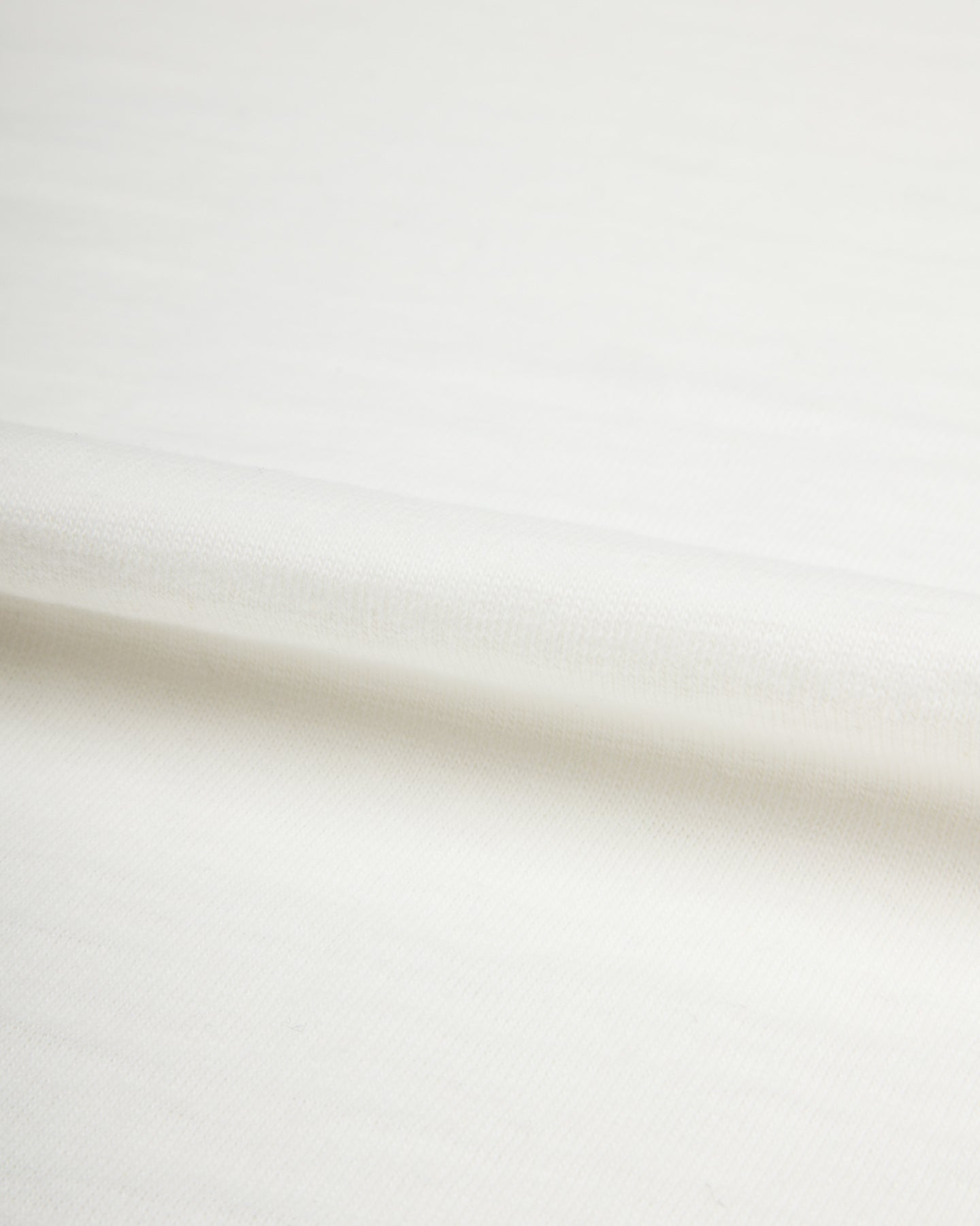 Warehouse Long Sleeve Crew Neck Tee - Off White - Standard & Strange