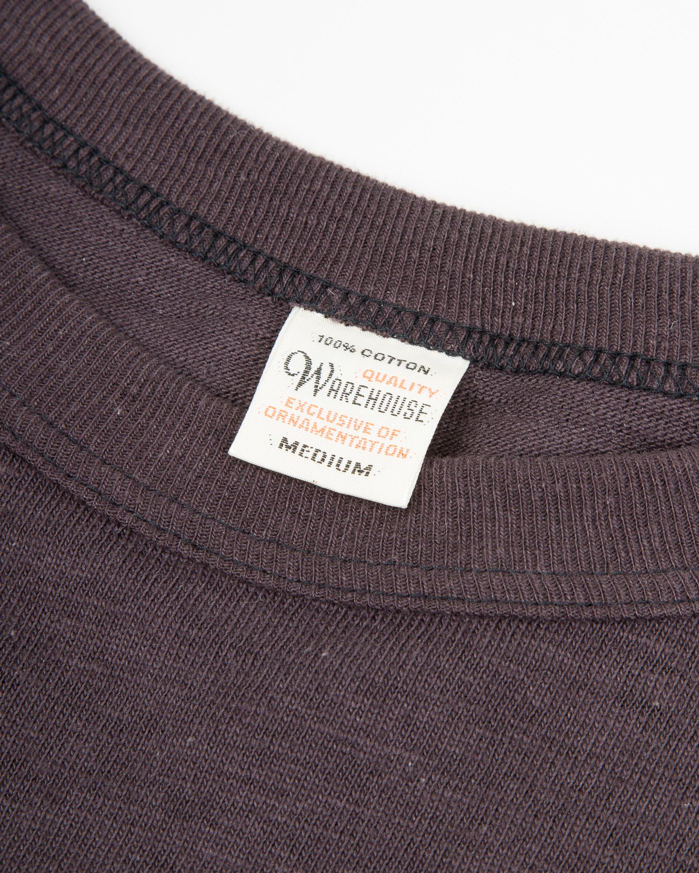 Warehouse Long Sleeve Crew Neck Tee - Sumikuro - Standard & Strange