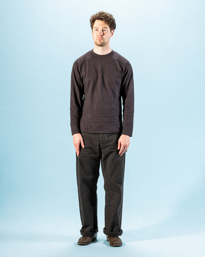 Warehouse Long Sleeve Crew Neck Tee - Sumikuro - Standard & Strange