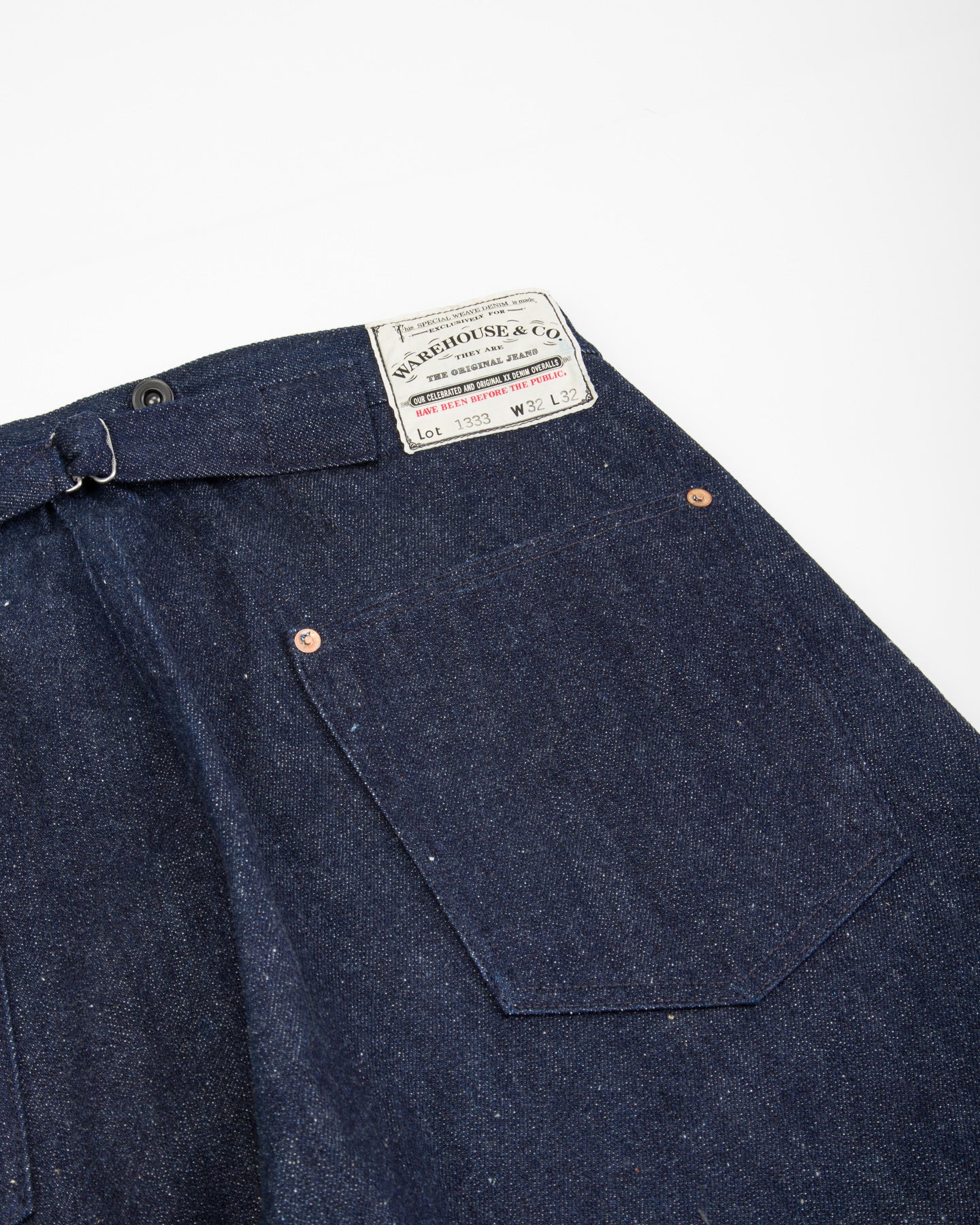 Warehouse Lot 1333 No.3 Waist Overalls - Indigo - Standard & Strange