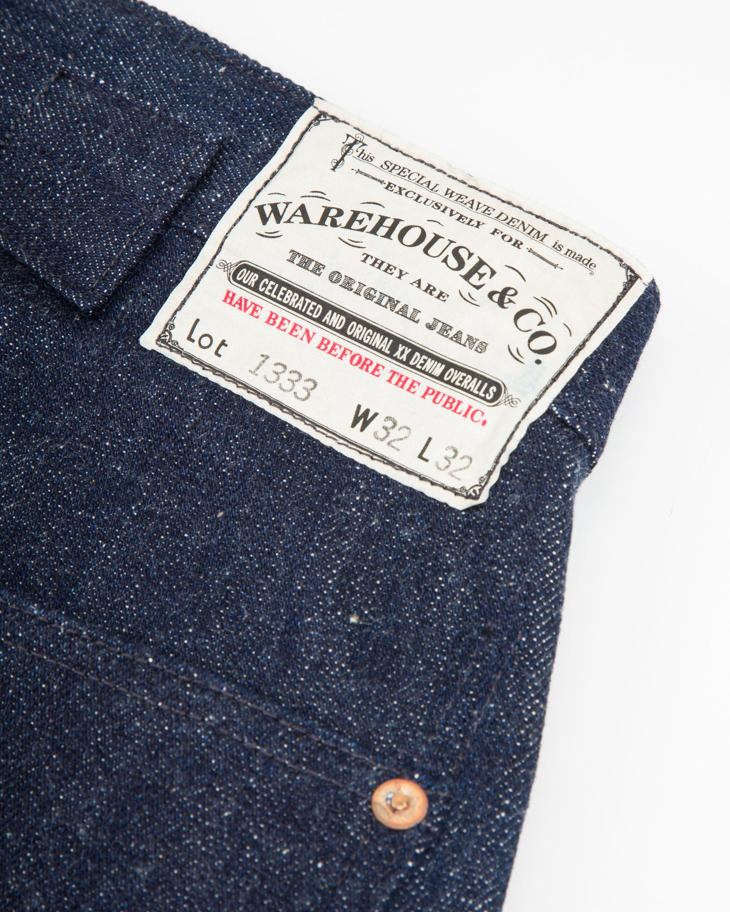 Lot 1333 No.3 Waist Overalls - Indigo – Standard & Strange