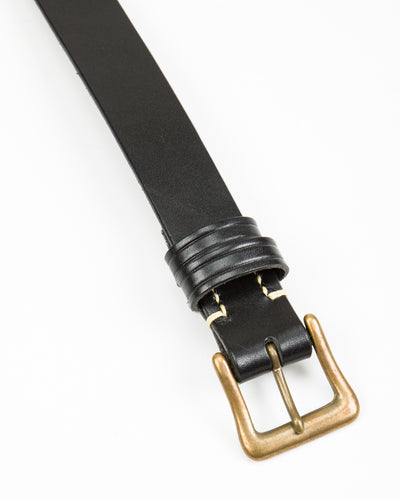 Warehouse Lot 6041 Slim Belt - Black - Standard & Strange