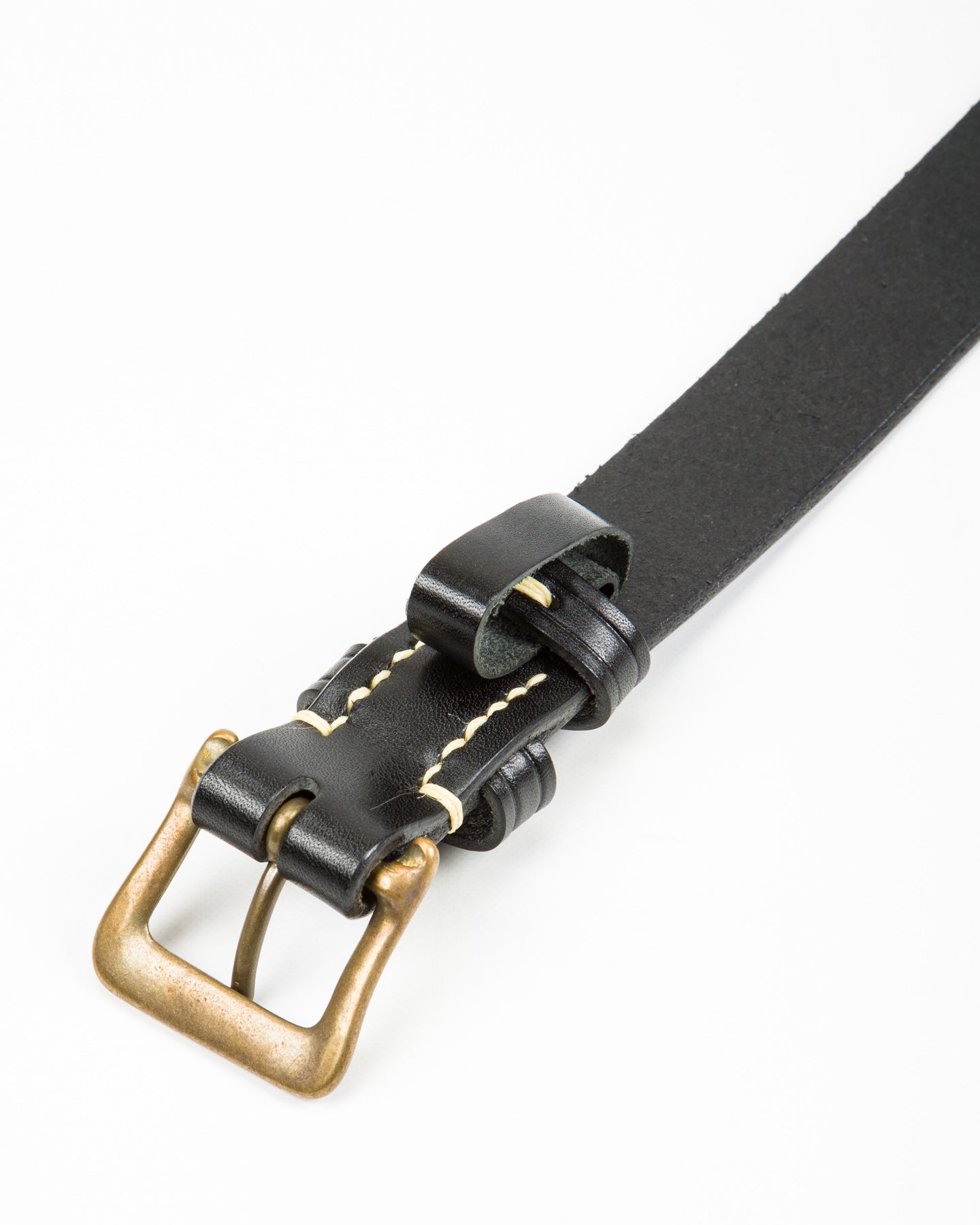 Warehouse Lot 6041 Slim Belt - Black - Standard & Strange