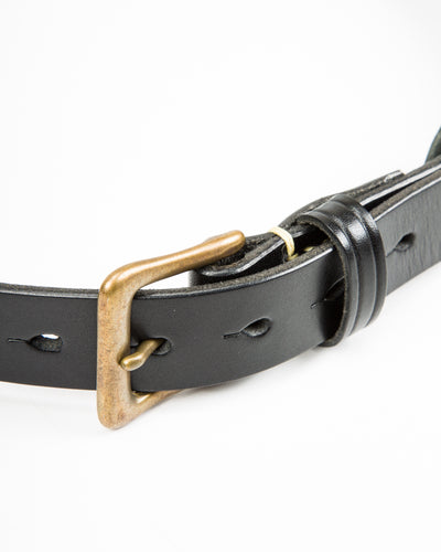 Warehouse Lot 6041 Slim Belt - Black - Standard & Strange