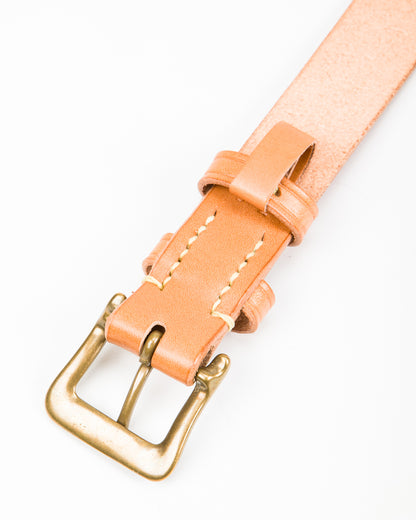 Warehouse Lot 6041 Slim Belt - Tan - Standard & Strange