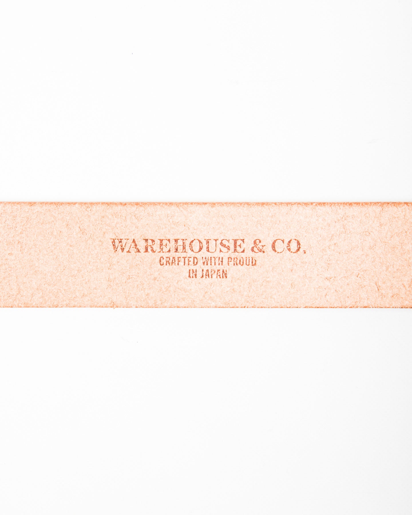 Warehouse Lot 6041 Slim Belt - Tan - Standard & Strange