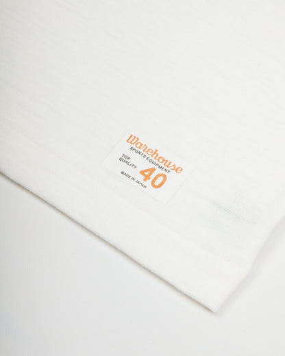 Warehouse Three Quarter Football Shirt - Off White - Standard & Strange