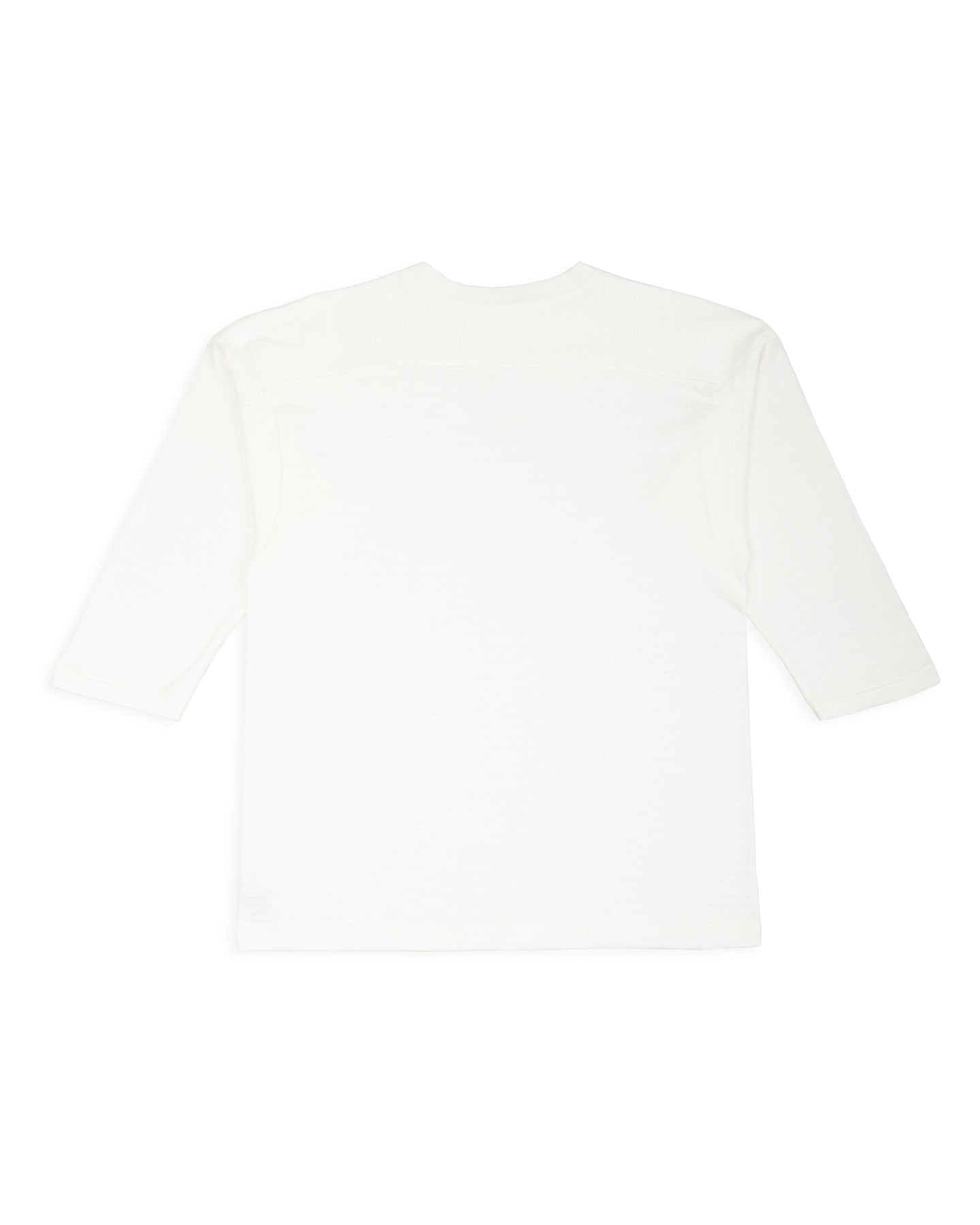 Warehouse Three Quarter Football Shirt - Off White - Standard & Strange