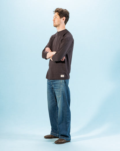 Warehouse Three Quarter Football Shirt - Sumikuro - Standard & Strange