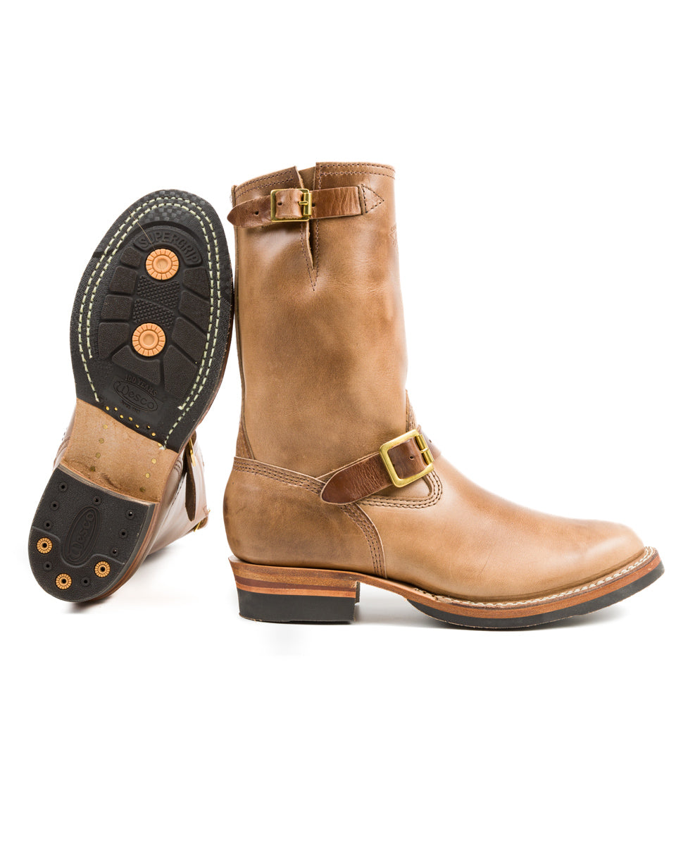 Wesco Mister Lou Engineer Boot - Natural CXL - Standard & Strange