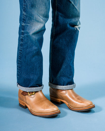 Wesco Mister Lou Engineer Boot - Natural CXL - Standard & Strange