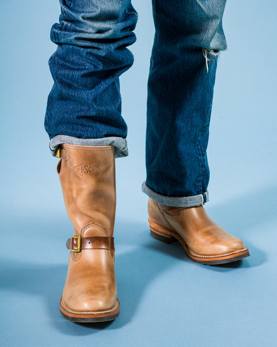Wesco Mister Lou Engineer Boot - Natural CXL – Standard & Strange