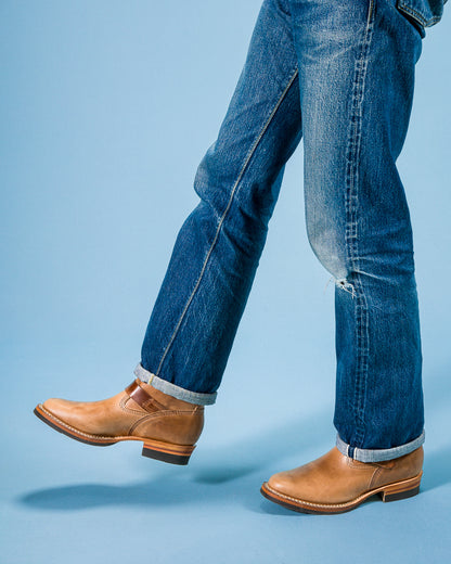 Wesco Mister Lou Engineer Boot - Natural CXL - Standard & Strange