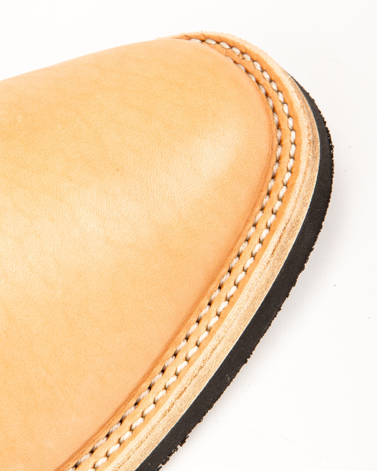 S&S x Wesco Van Cleef III Veg Tan Engineer Boot