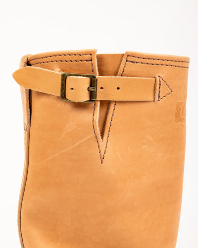 S&S x Wesco Van Cleef III Veg Tan Engineer Boot