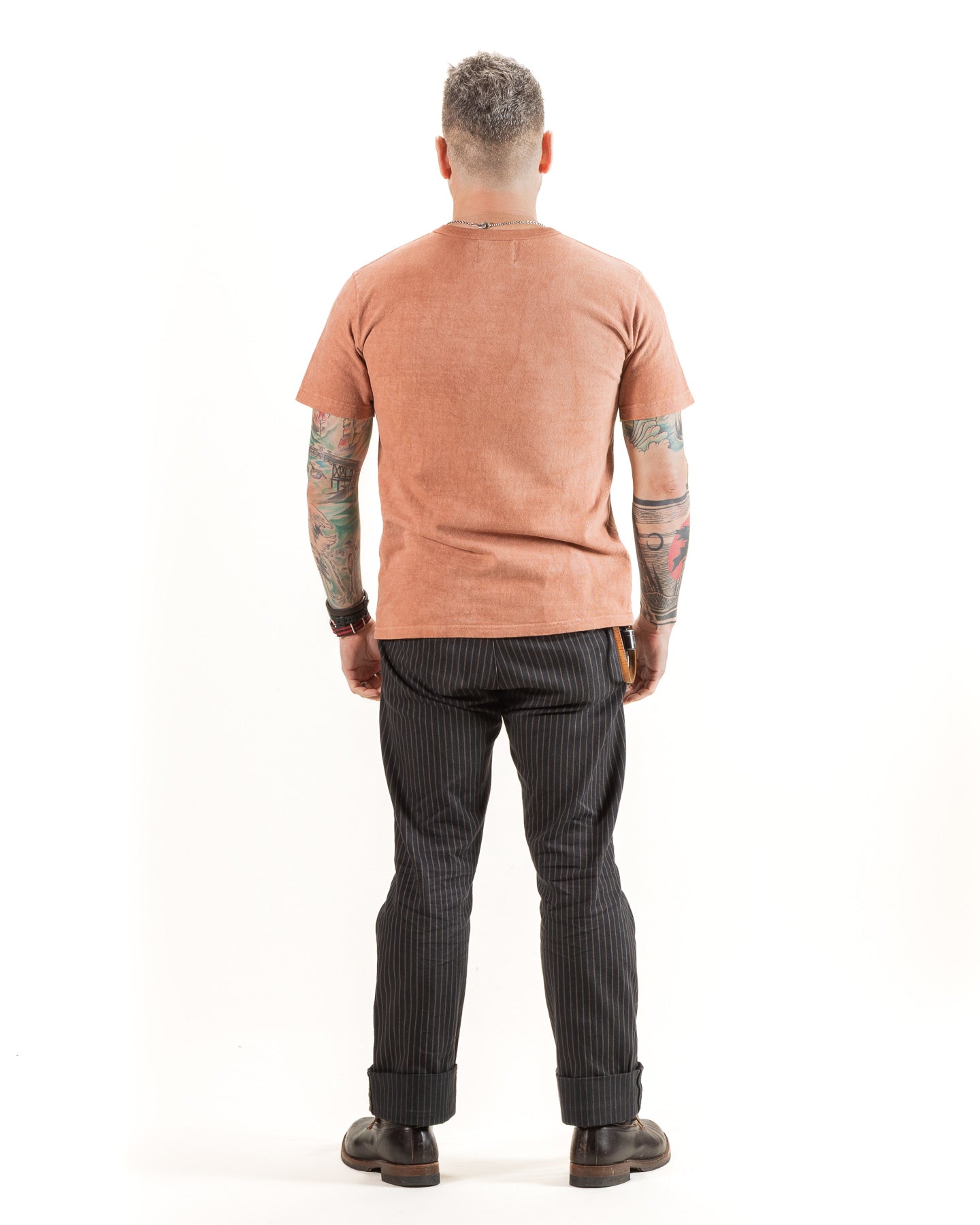 Amami Hand Dyed ELS Recycled Cotton Slub T-Shirt - Sharinbai