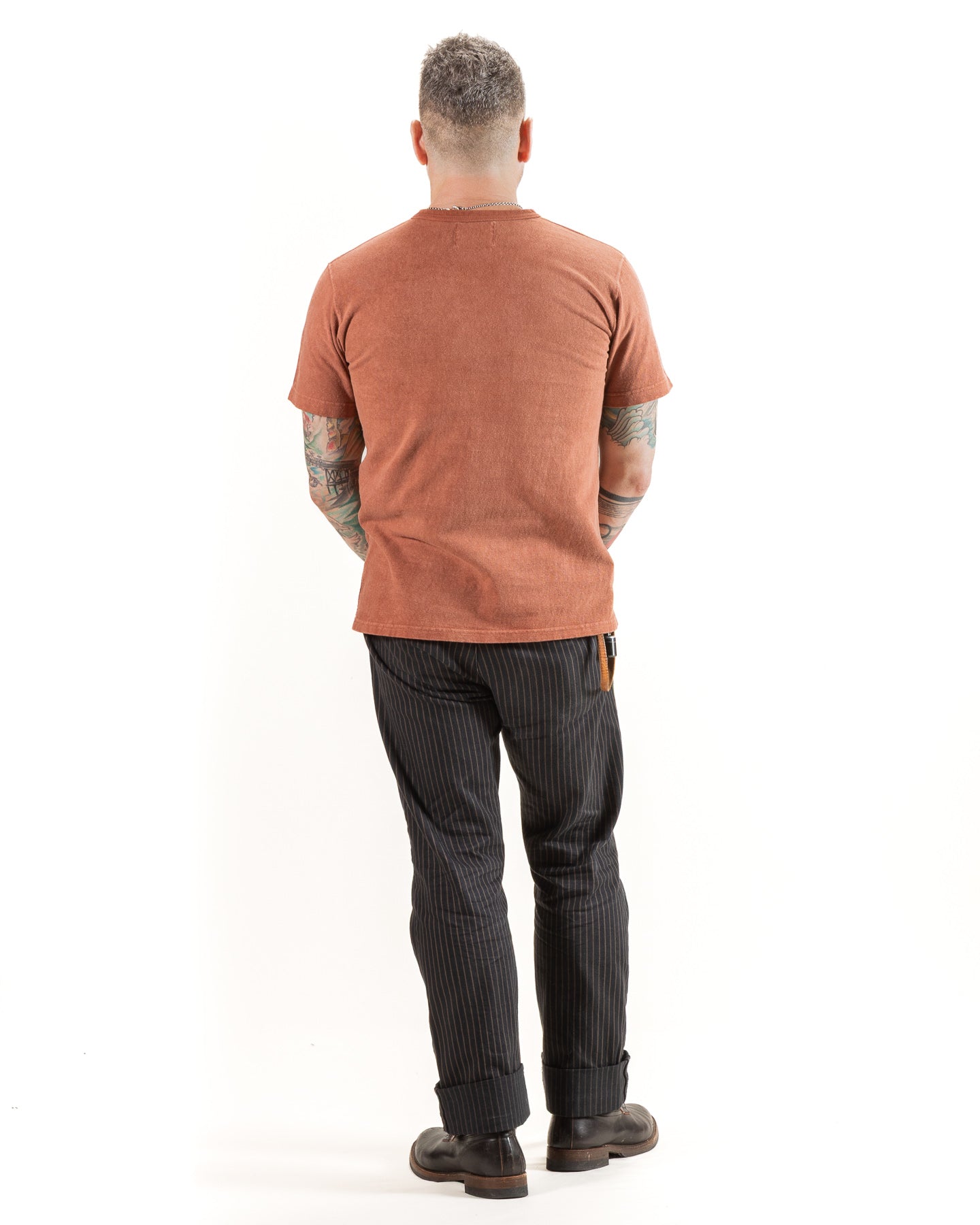 Amami Hand Dyed ELS Recycled Cotton Slub T-Shirt - Sharinbai + Doro