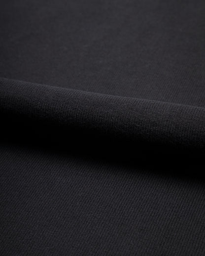 Wonder Looper Double Heavyweight Crewneck T-shirt - Black - Standard & Strange