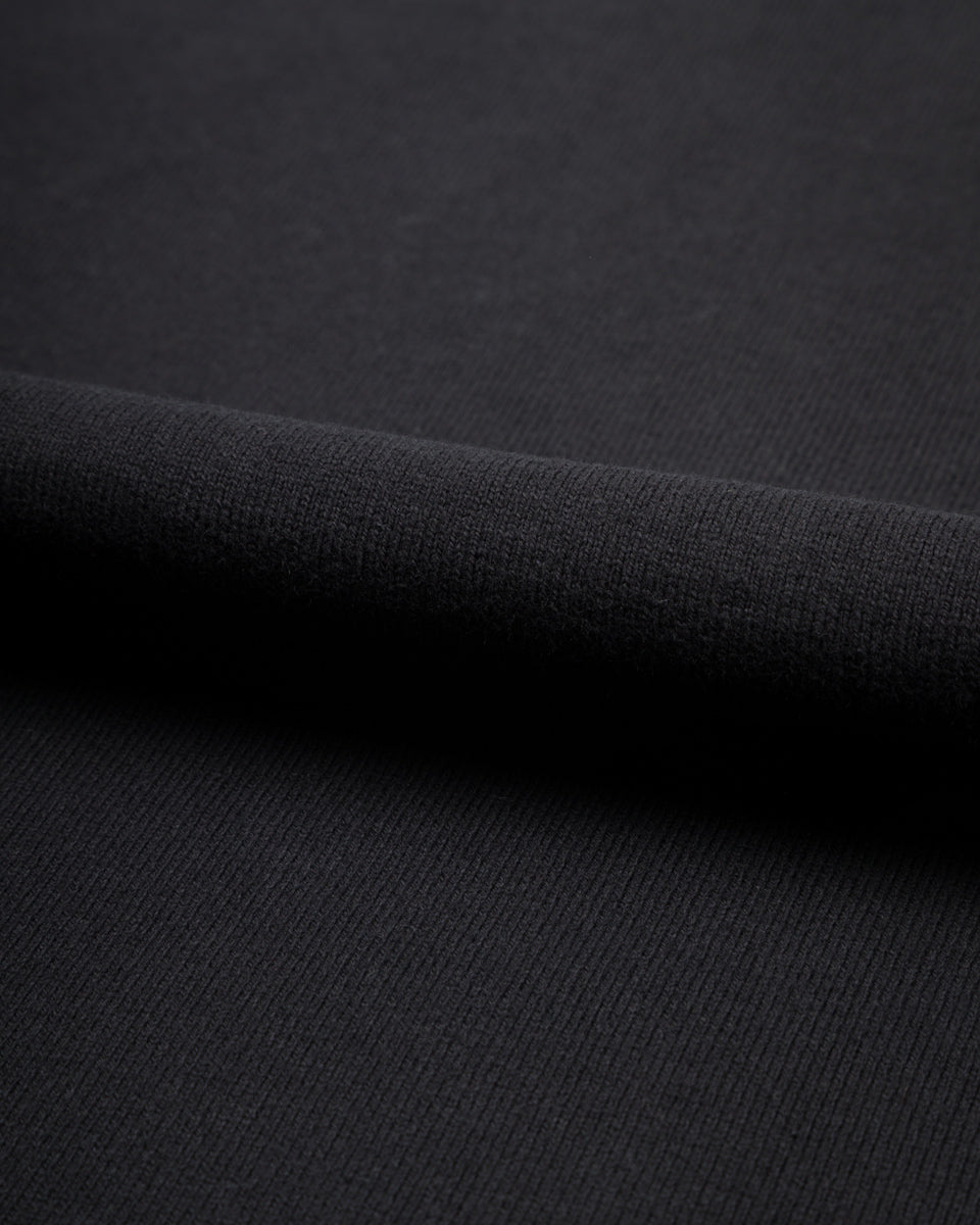 Wonder Looper Double Heavyweight Crewneck T-shirt - Black - Standard & Strange