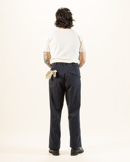 Wonder Looper Double Heavyweight Crewneck T-shirt - Ecru - Standard & Strange