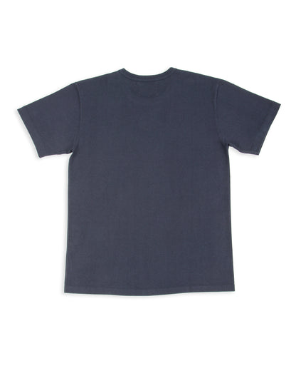 Wonder Looper Double Heavyweight Crewneck T-shirt - Navy - Standard & Strange