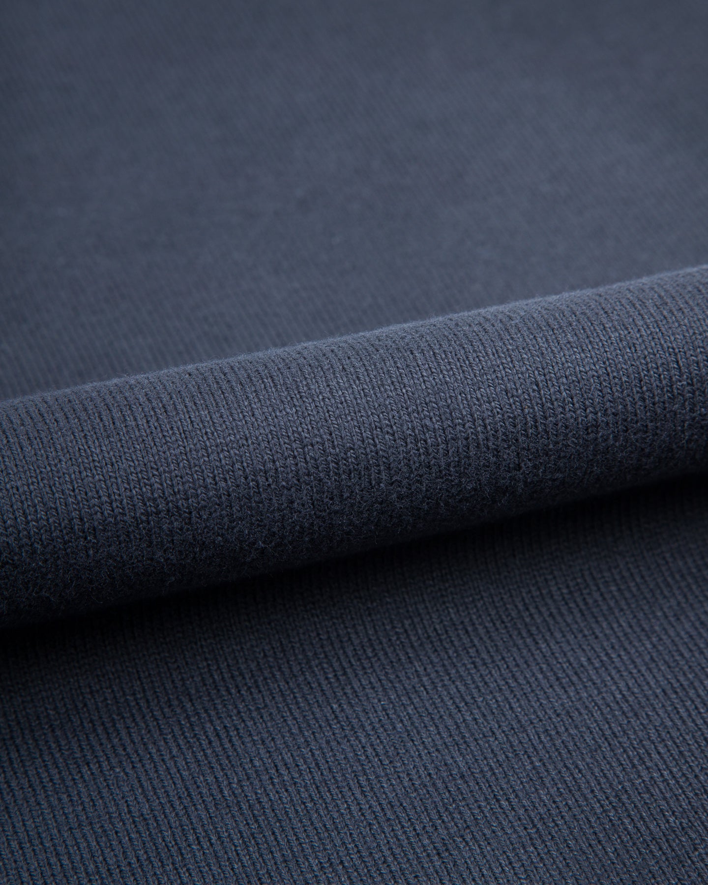 Wonder Looper Double Heavyweight Crewneck T-shirt - Navy - Standard & Strange