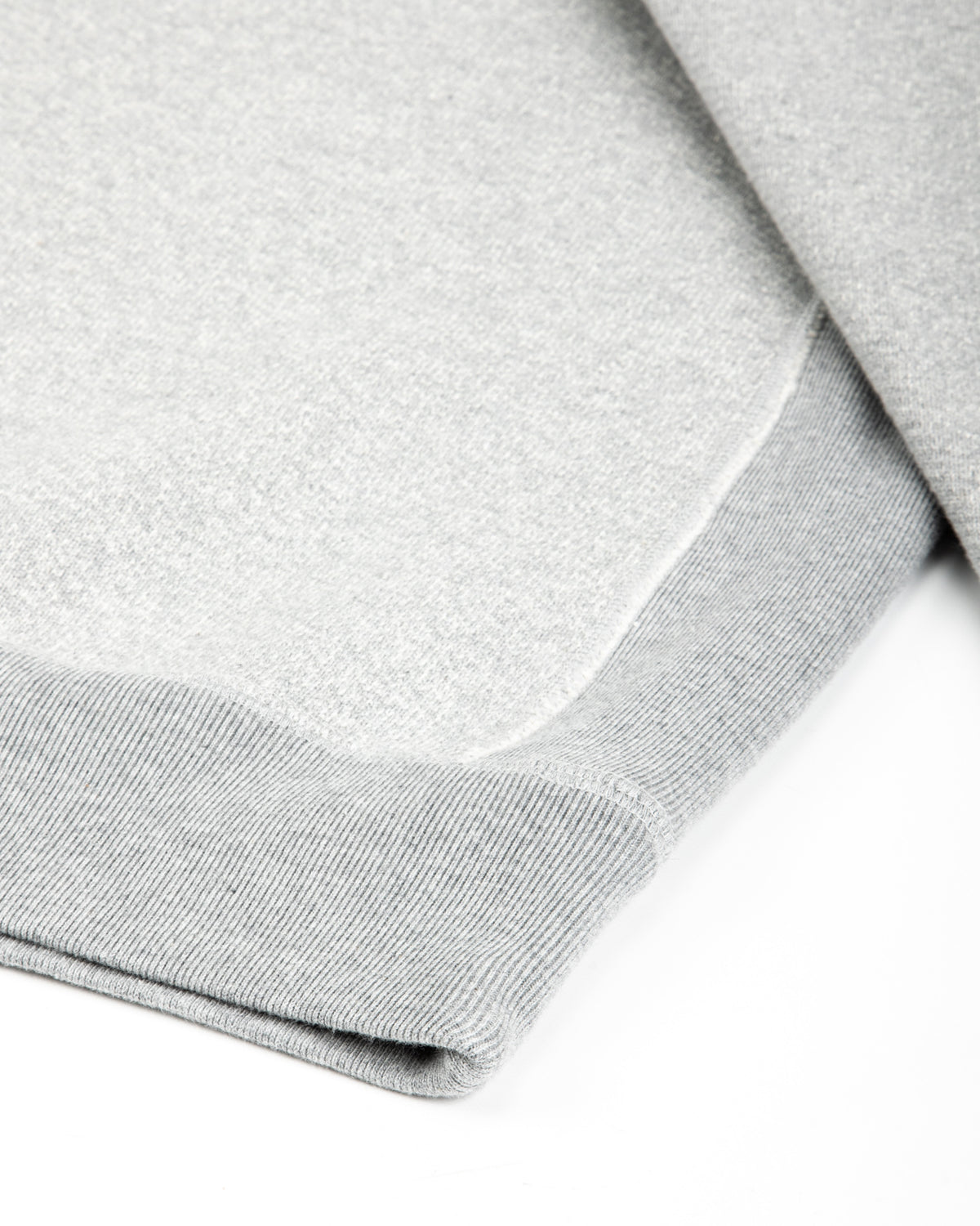 Wonder Looper Double Heavyweight French Terry Pullover Crewneck - Heather Grey - Standard & Strange